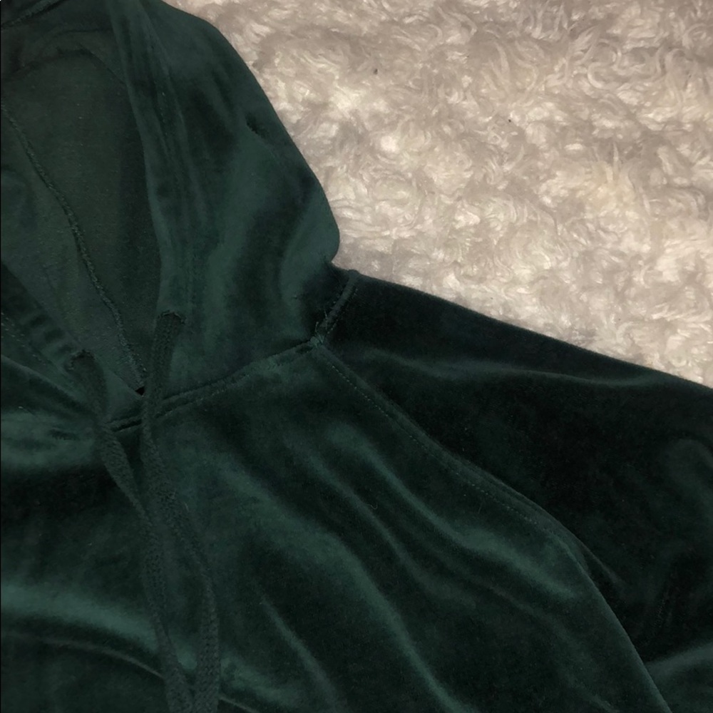 emerald green hoodie